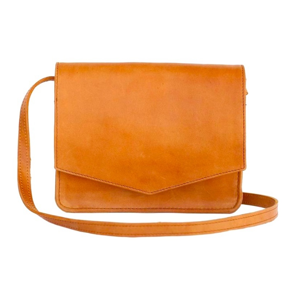 NWT Able Local + Global Tigist Leather Crossbody Bag